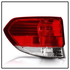 KEEKPO - For 2008 2009 2010 Honda Odyssey Factory Style Red Outer Tail Light Lamp Replacement Left Diver Side