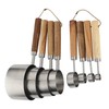 Measuring Cups and Spoons Set Stainless Steel Measuring Cups and