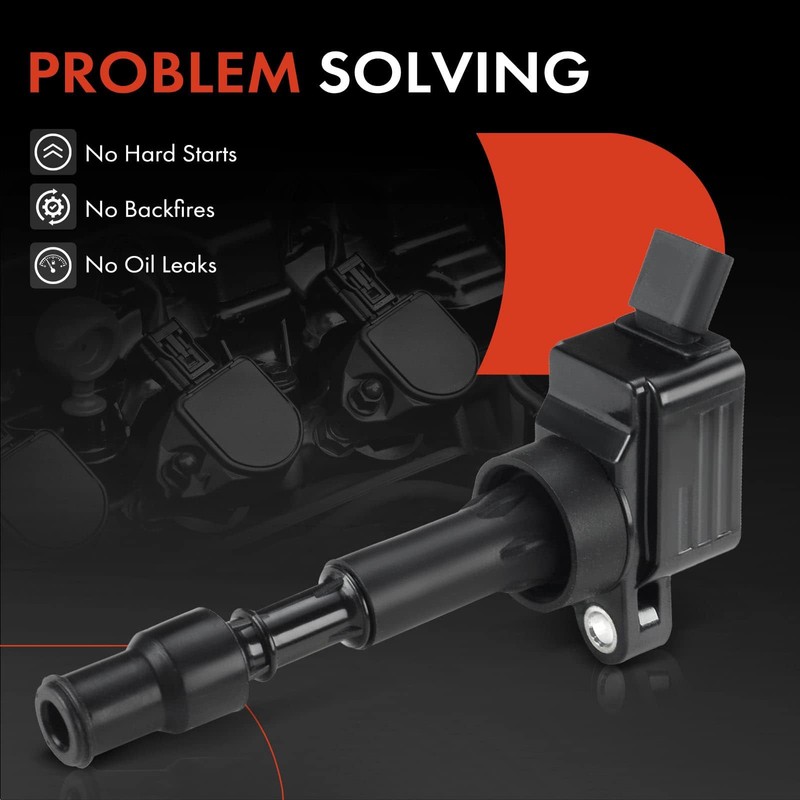 A-Premium Engine Ignition Coil Packs Compatible with Hyundai Elantra 2015-2019