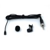 J&P Lavalier Mic with 4-pin XLR Plug for Shure Belt