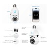 5g Cámara De Seguridad Wifi De 360° Visión Nocturna Alarma