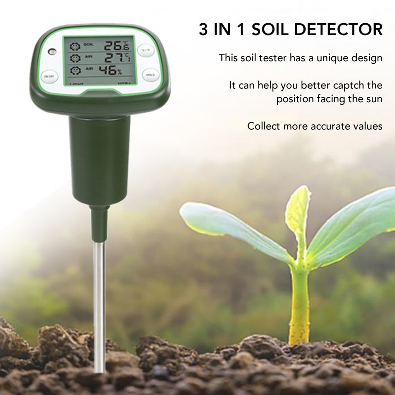 Plant Tester Accurate Measurement Data Lock Portable Soil Moisture Meter