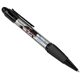 1 x Clydesdale Horse in Snow Brown and White Black Ballpoint Pen Student Gift#3202