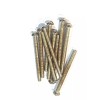 Unbranded LOT OF 10: #8-32 THREAD NICKEL PLATED STEEL 2"