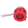 BERM Electric Motor Siren Alarm Mini Red Stainless Steel Shell