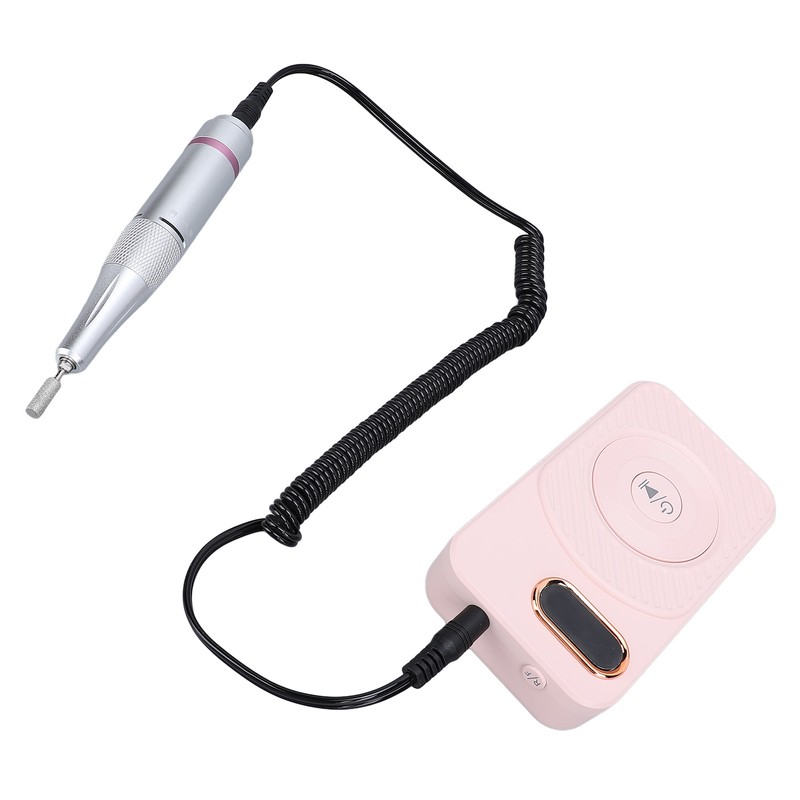 Nail Drill Machine Rechargeable Portable 0‑45000rpm LCD Display Electronic Nail
