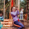 Rotating Disc Swing for Kids - 360° Swivel Seat, No