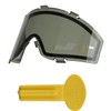 JT Flex 8/Premise/Proflex/Spectra Dual-Pane Thermal Mask Lens w/PBB Barrel Plug