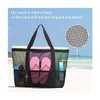 PUBAMALL Bolsa de playa de malla Grande, Bolsa de Playa
