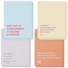 Juvale Soft Cover Notepads - Demotivational Notes & Funny Sayings