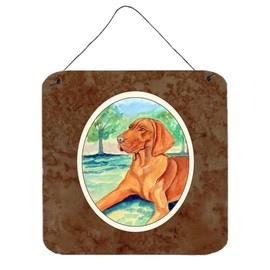 Caroline's Treasures Vizsla Wall or Door Hanging Prints 7264DS66, 6HX6W, Multicolor