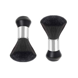 Gearmax 2 Pcs Hairdressing Brush Barber Brush Neck Duster Salon Shaving Brush for Face and Neck