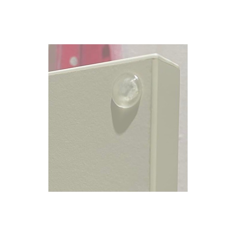25 Cupboard Door Buffer Pads - Clear Sticky Rubber Dots
