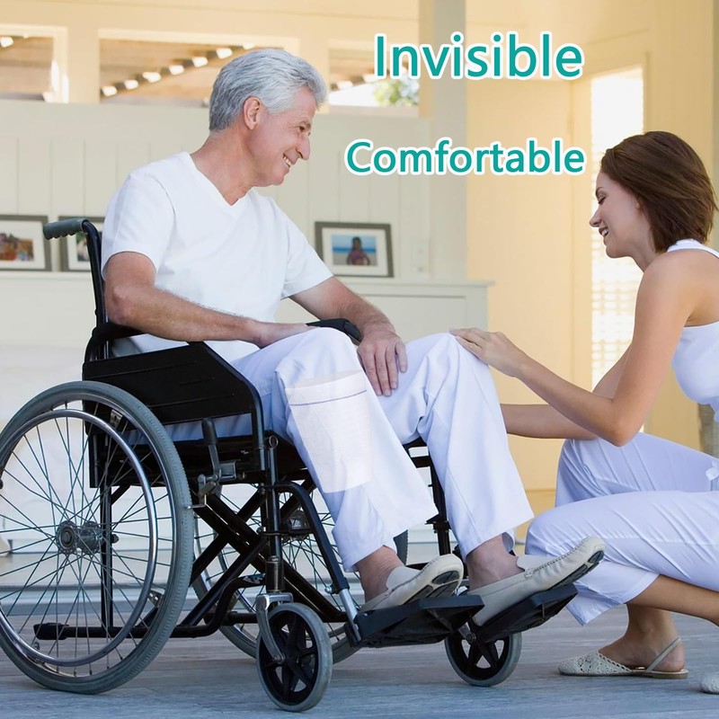 One Piece Elastic Catheter Sleeves Leg Bag Thoughful Design Urine