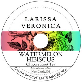 Watermelon Hibiscus Chicory Root Tea (Single Serve K-Cup Pods) (12 pods, ZIN: 577732) - 2 Pack