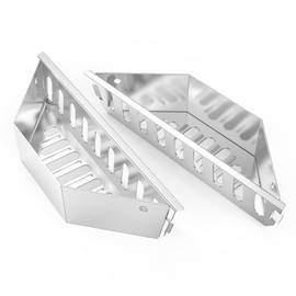 only fire Stainless Steel Grill Charcoal Basket Charcoal Briquet Holder Replacement for Weber 22/26 inch Kettle Charcoal Grills, 2 Pcs