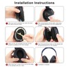 DR·AMIU Replacement Ear Pads for Beats Studio Pro, Black