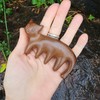 Cat-shaped Wooden Scalp Facial Massager Gua Sha