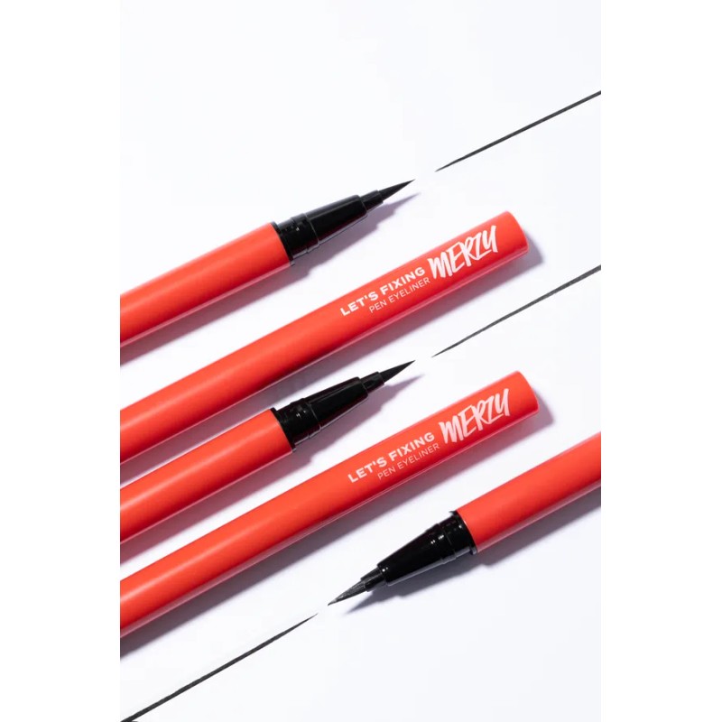 머지 Merzy Let's Fixing Pen Eyeliner Oreo