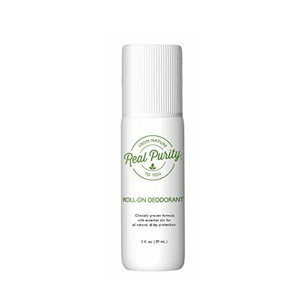 Real Purity, (2 Pack) Roll-On Deodorant (set of 2 bottles)