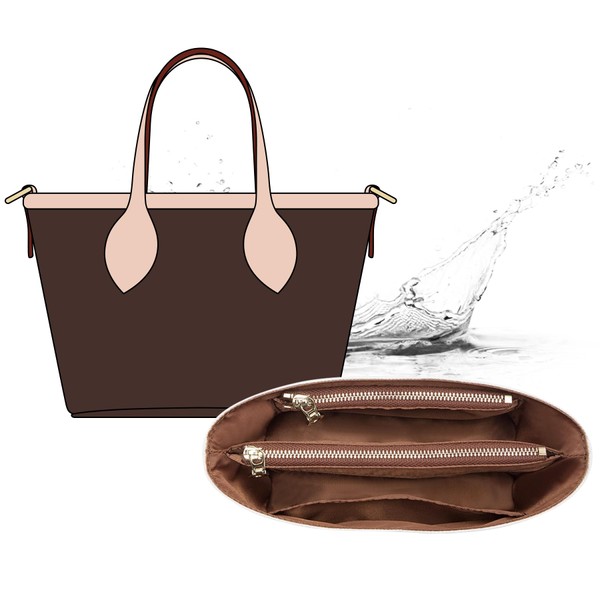 OAikor Purse Organizer Insert Compatible with LV Neverfull BB, Premium