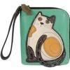 Chala Cat Zip-Around Wristlet Wallet, cat Mom Gift