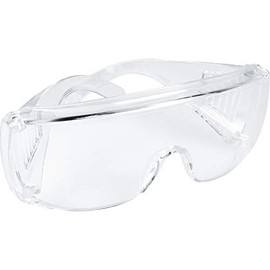 Safety Goggles Transparent Glasses Work Glasses Also Suitable for Glasses Wearers Eye Protection Laboratory Chemistry Side Protection Full Safety Glasses Lab Glasses Dental Dentist 1 Piece