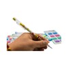 Lopenle 12PCS Non Sharpening Pencils Animals Stackable Pencils Transparent Mechanical