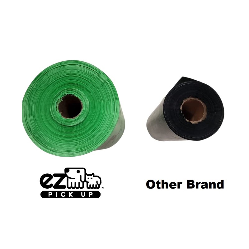 1000 Pet Waste Disposal Dog Poop Bags, EZ Pickup Bags