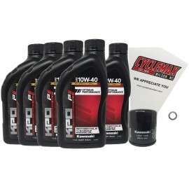 Kawasaki Genuine 2012-2023 Ninja ZX-14R ZX14R ZX1400 ZX 1400 Oil Change Kit