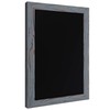 HBCY Creations Rustic Grey Magnetic Wall Chalkboard, Small Size 11"