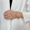 Gold Bracelet for Women designer inspired Cute Bangle Jewelry 18K