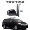 Right Passenger Side Mirror Compatible with Toyota Sienna 2013-2017 Heated