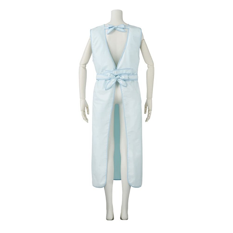 Kawamoto 039-123000-00 Bathing Assistance Apron, Light Blue, M