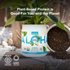 ALOHA Organic Plant Based Protein Powder, Stevia Free, Chocolate, 19.6