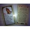 Holy Prayer Cards for The Serenity Prayer in English
