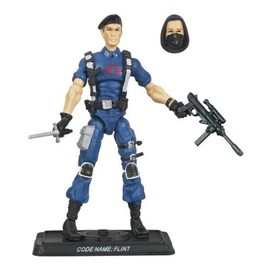 G.I. JOE Hasbro 3 3/4" Wave 11 Action Figure Cobra Flint (Warrant Officer In Cobra Disguise)