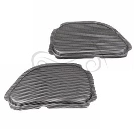 Unbranded Mesh Front Speaker Grills Black For Harley Road Glide EFI FLTRI Ultra FLTRU US