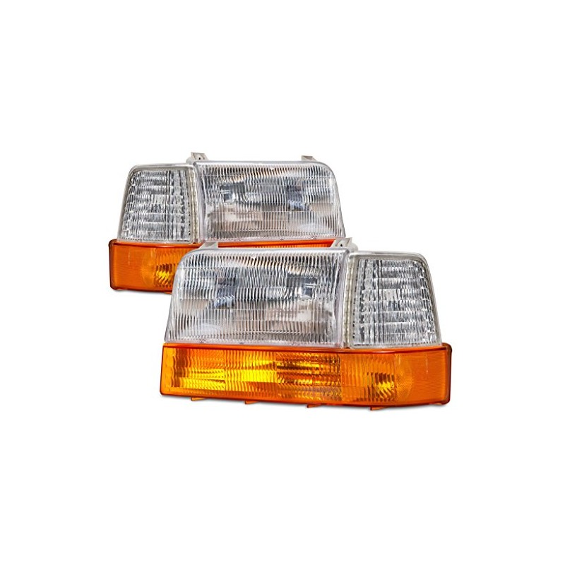 RVLightings Monaco Windsor 1999-2001 RV Motorhome (Left & Right) Headlights