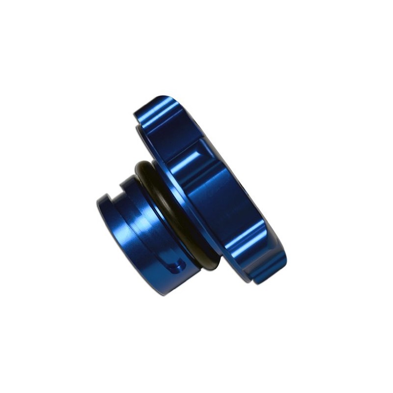 VMS RACING BLUE OIL CAP LS3 6.2L in Billet Aluminum
