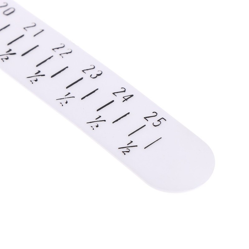Buwei Bracelet Sizer Plastic Wristband Measuring Tool Bangle Jewelry Making