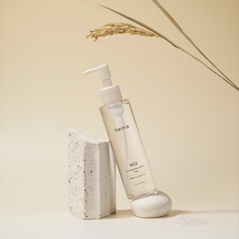 Abka [Erna] Rice Pore Care Blackhead Deep Cleansing Oil Paha