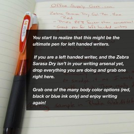 Zebra sarasa dry Gel ballpointpens 0.4mm ink color(Blue) Pack of 5