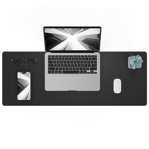 Non-Slip Desk Pad, Desk Mat, Waterproof PU Leather Desk Protector,