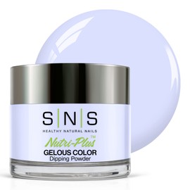 SNS Nail Dip Powder, Color Dipping Powder - Pixie's Sticks (Purple), CS021 - Long-Lasting Nail Color Lasts 14 Days - Low-Odor & No UV Lamp Needed - 1 oz.