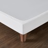 Bed Base Cover 140 x 200 cm White – Soft