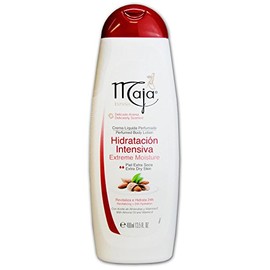 Hidratacion Intensiva Maja Body Lotion | Moisturizing Body Cream for Extra Dry Skin, Giving Softer Skin with Healthy Look; 13.5 Ounces