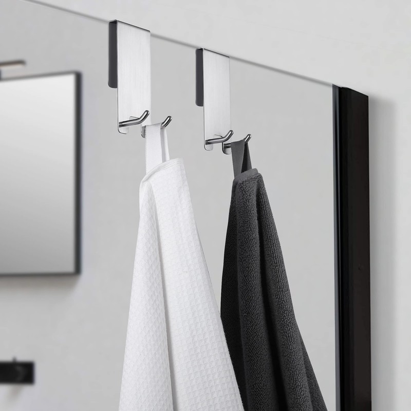Kegii Towel Hooks No Drilling - Shower Hooks for Shower