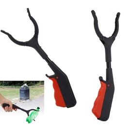 Pack of 2 Children's Grab Tongs, Short Grab Tool, Garden Grabber, Rubbish Collector Clips, Hygienic Waste Clips, Portable Rubbish Collector Tongs, Multifunctional Rubbish Tongs, Rubbish Collector,