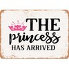 7 x 10 METAL SIGN - the Prince Has Arrived